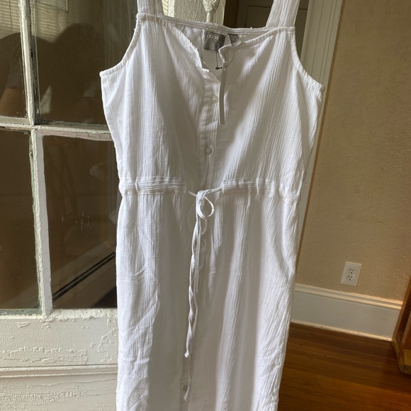 ASOS Linen button down midi-dress - Picture 3 of 5